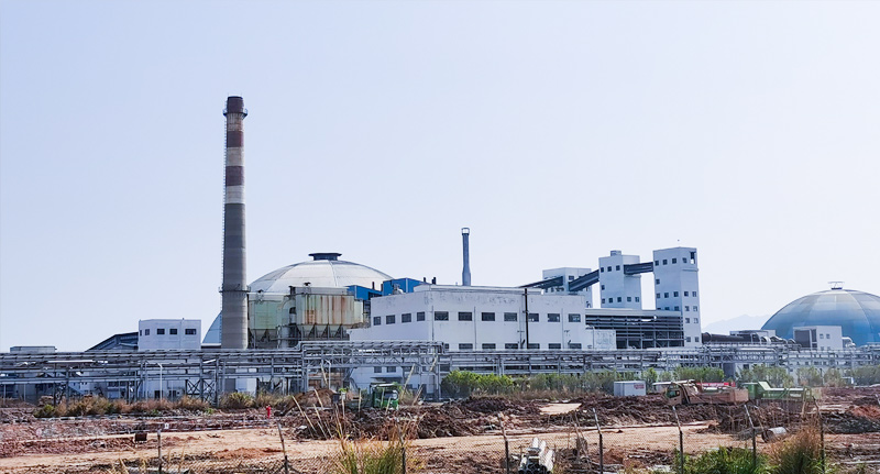Demolition in Xuzhou Power Plant of China Resources