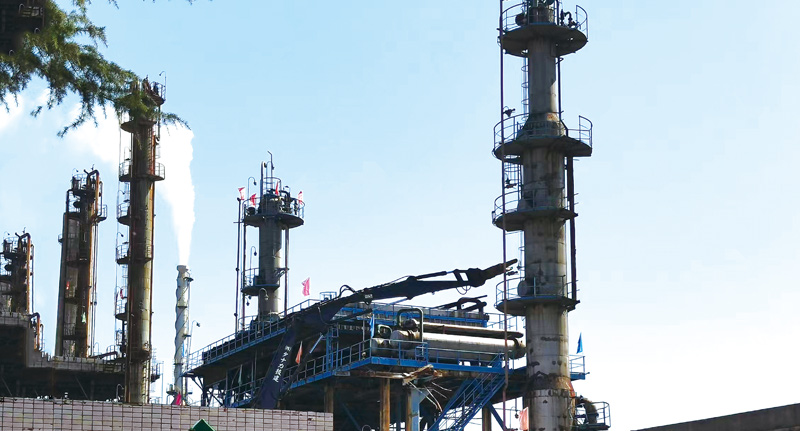 Anqing Petrochemical Equipment Dismantling