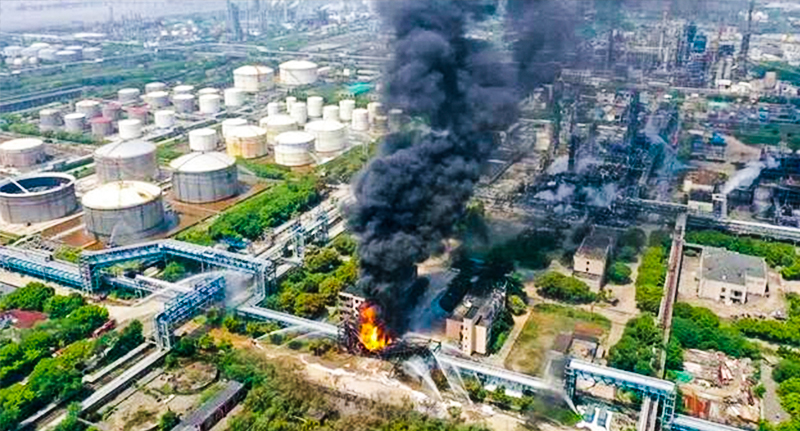 Emergency Rescue of the Jinshan Petrochemical Project, Shanghai