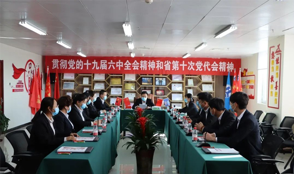 学精神·践使命 | 海江集团党支部深入学习贯彻党的十九届六中全会精神和省第十次党代会精神
